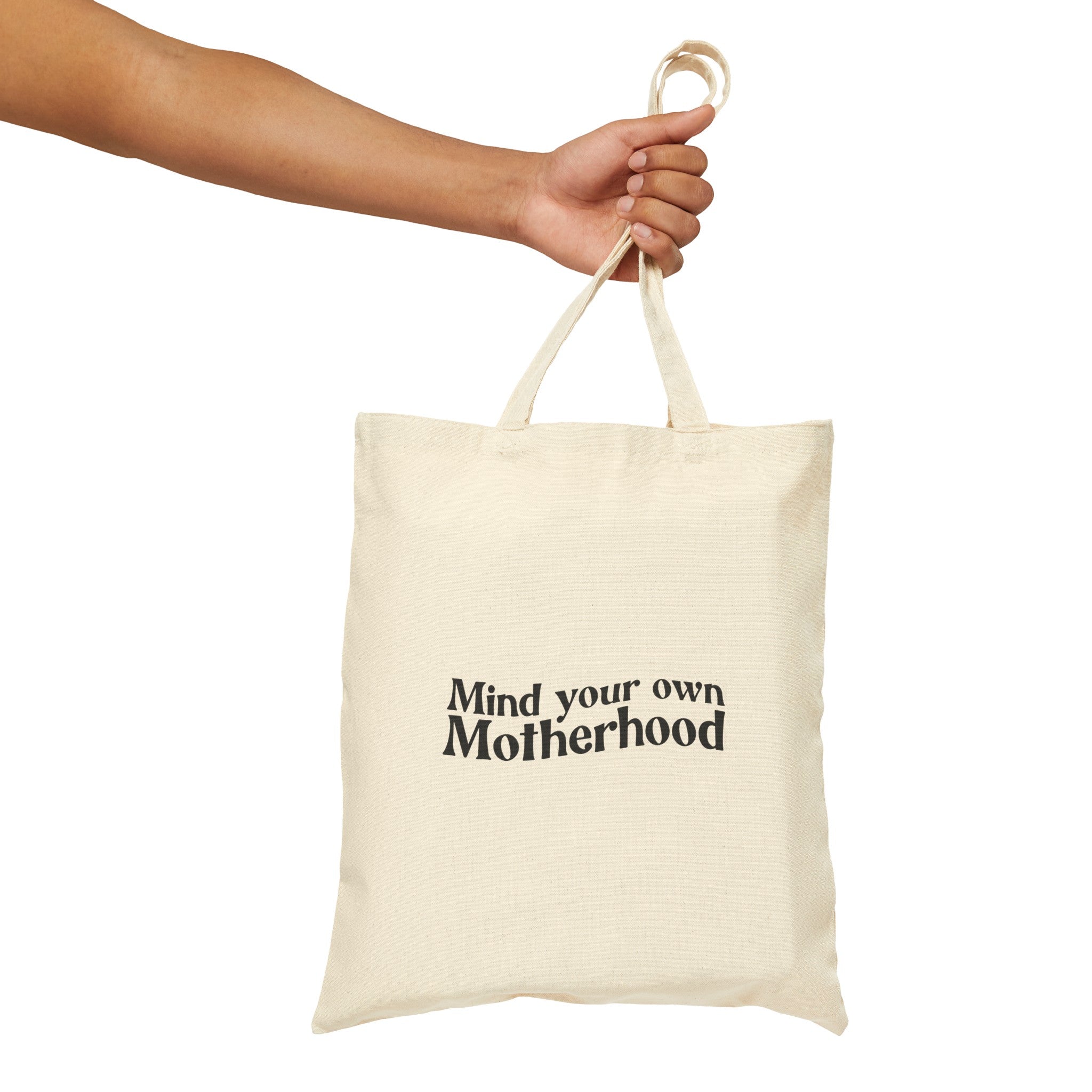 "Mind Yours" Canvas Tote Bag