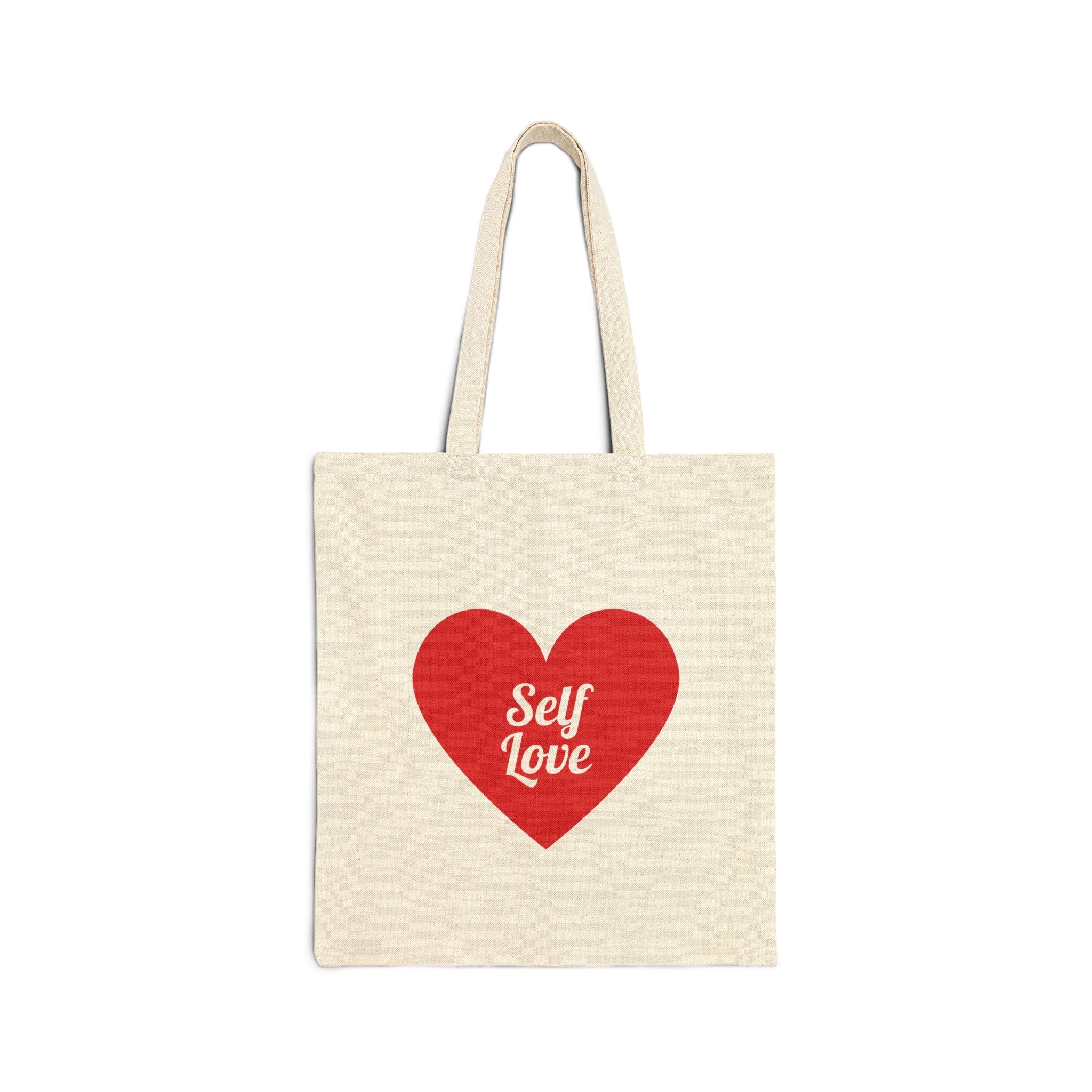 "Self Love" Canvas Tote Bag