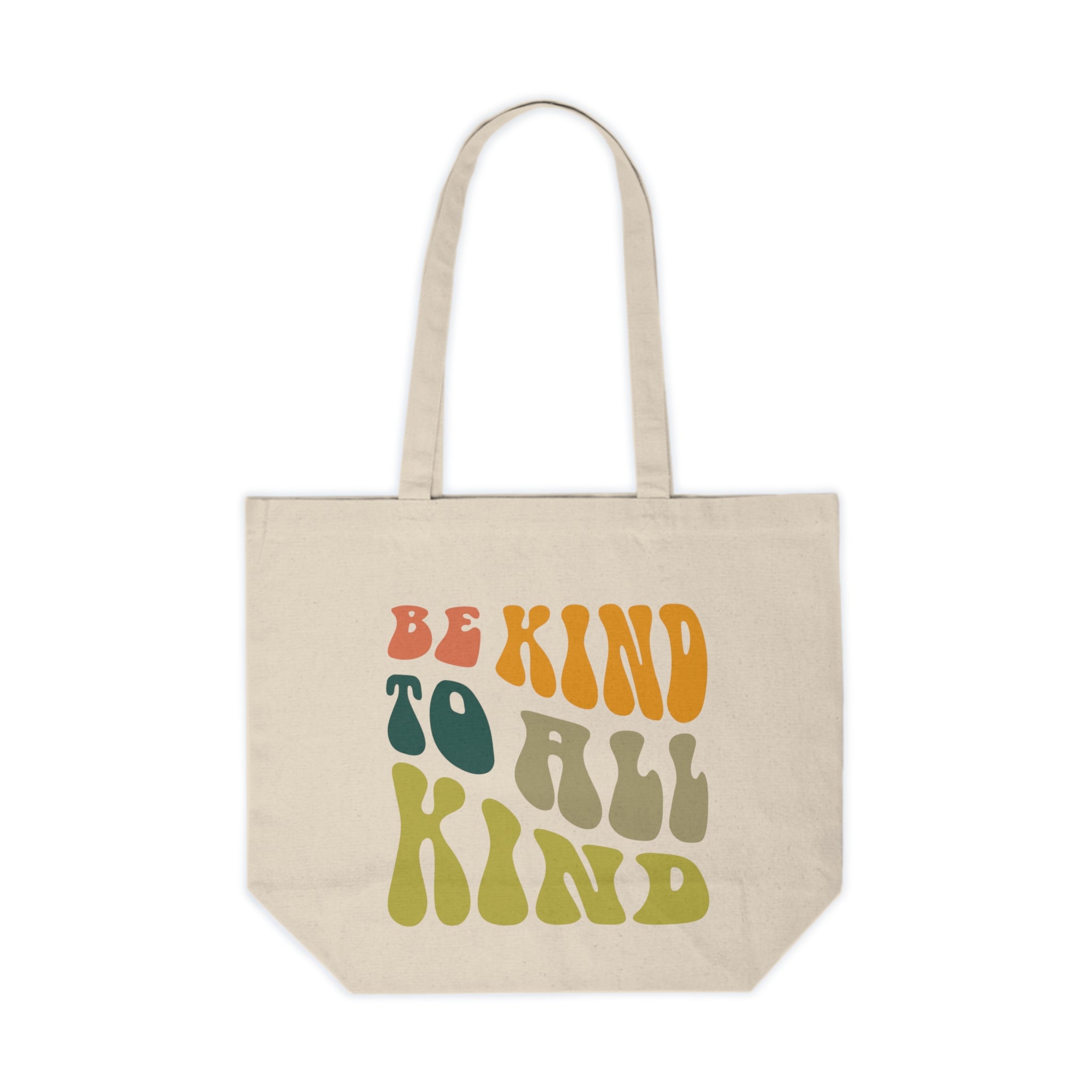 "Kind to All" Shopping Tote