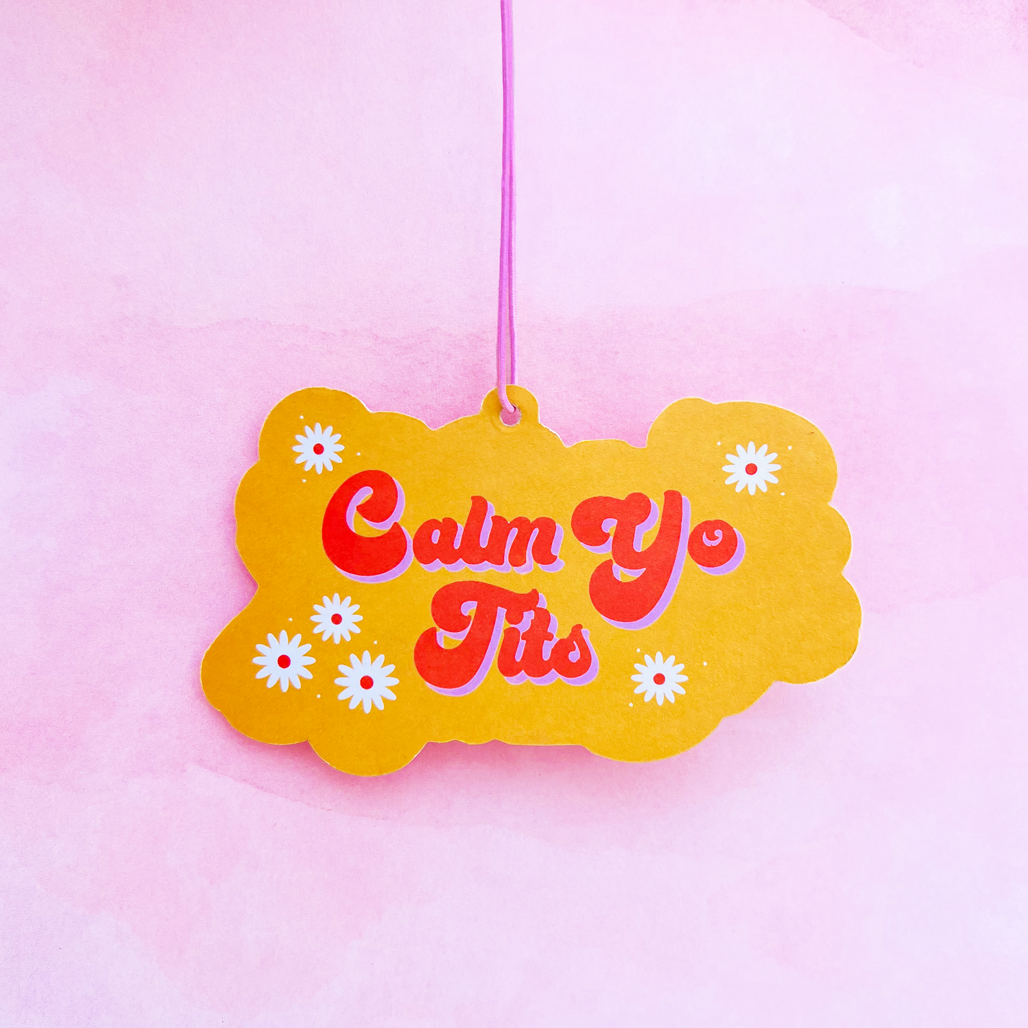 "Let That Sh*t Go" Air Freshener – Freshen Your Space, Lift Your Mood