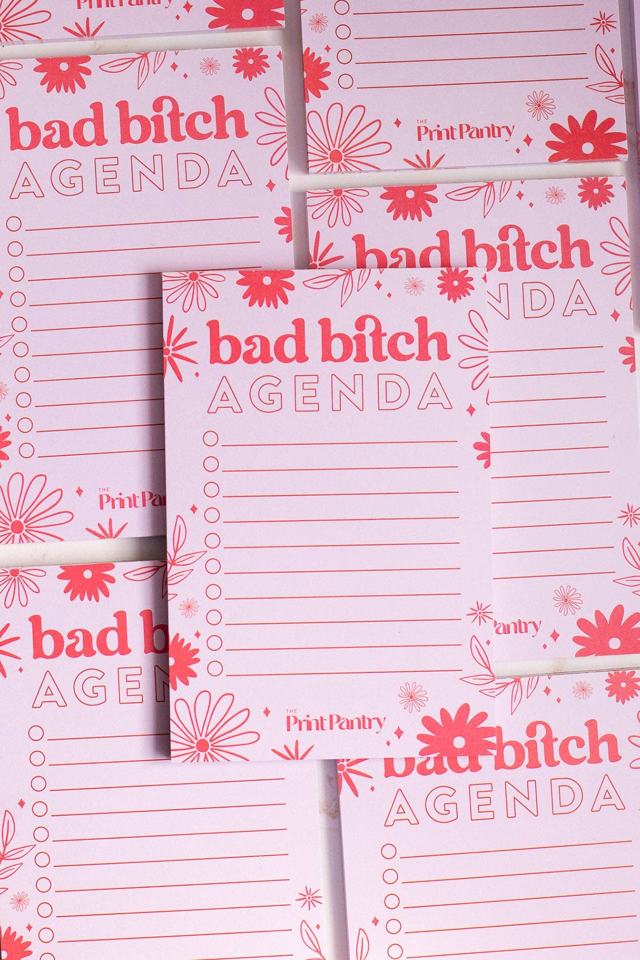 Bad Bitch Agenda Notepad